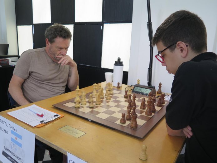 Faustino Oro no se detiene: volvió a ganar y es el líder del IV Magistral de Ajedrez Szmetan-Giardelli