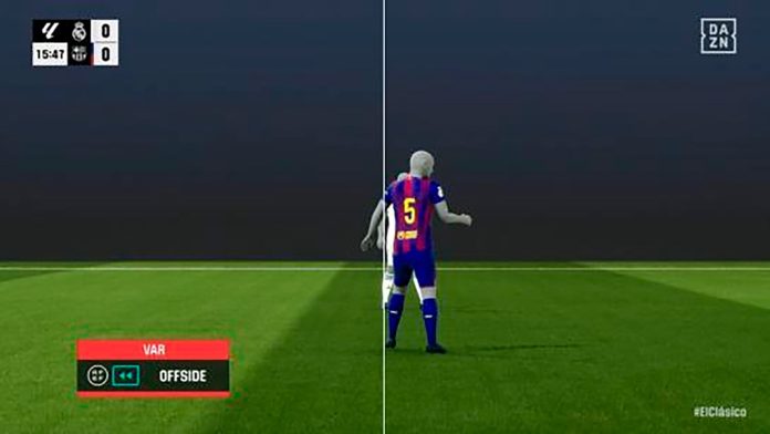 La milimétrica definición del VAR que anuló un espectacular gol de Mbappé en el clásico entre Real Madrid y Barcelona