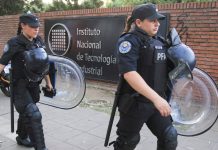 Tensión en el INTI: vandalizaron 4 cámaras de seguridad en la sede del organismo que desde el lunes será custodiada por Gendarmería
