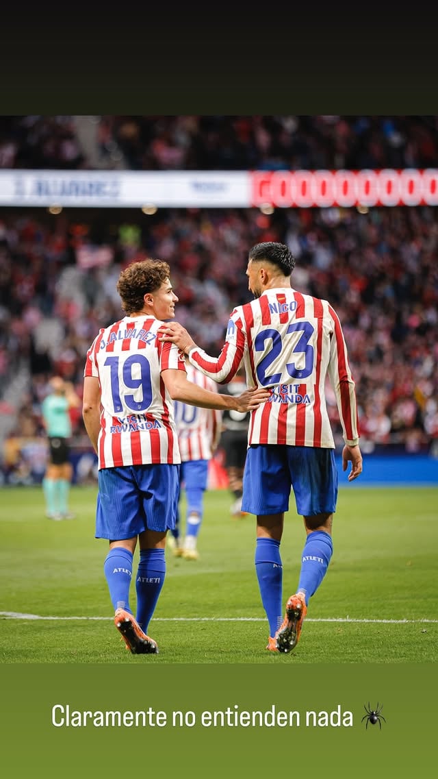 La feroz crítica de Nico González a la FIFA por la ausencia de Julián Álvarez entre los nominados a The Best